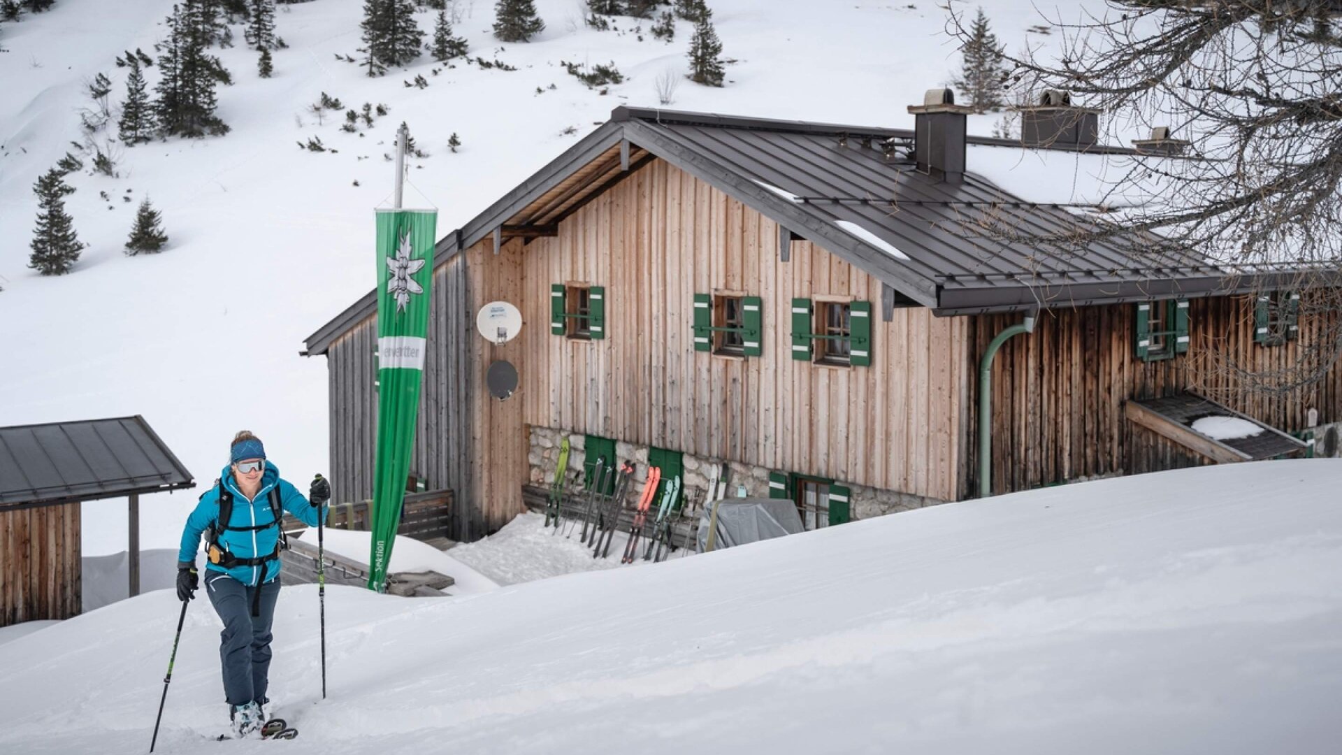Einige DAV-Hütten haben auch im Winter geöffnet | © DAV/ Klaus Listl www.klauslistl.com Einige DAV-Hütten haben auch im Winter geöffnet | © DAV/ Klaus Listl www.klauslistl.com